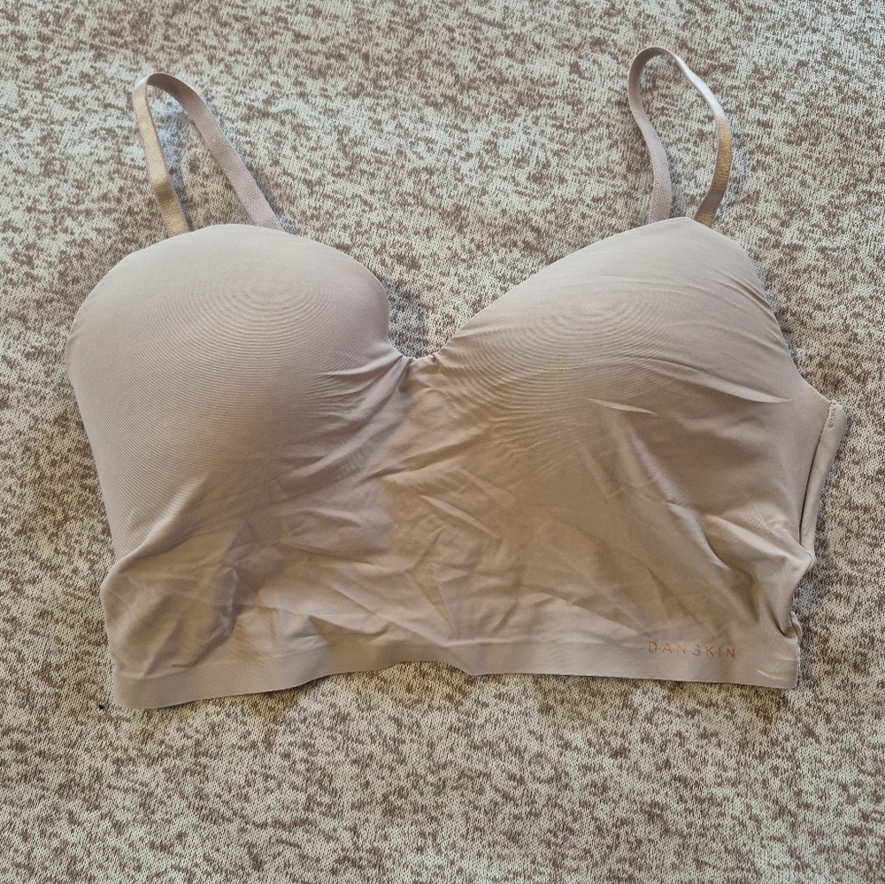 ❤️‍🔥Danakin Intimates Womens 36C Soft Padded Nude Bra/Bralette Lighty Used